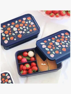 A Little Lovely Company Bento Madkasse, Jordbær