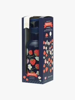 A Little Lovely Company Stainless steel Drikkedunk, Strawberries