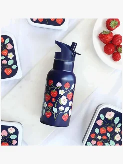 A Little Lovely Company Stainless steel Drikkedunk, Strawberries