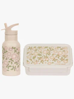 A Little Lovely Company Madkasse & Flaske, Blossoms Pink