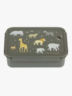 A Little Lovely Company Madkasse & Flaske, Savanna