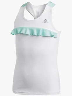 Adidas Girls Ribbon Tank Træningstop, White