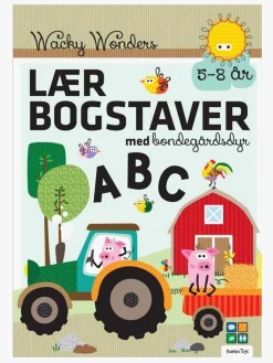 Aktivitetsbog  - Lær Bogstaver med Wacky Wonders Bondegårdsdyr