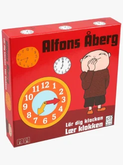 Alfons Åberg Børnespil 20 Brikker Lær Klokken
