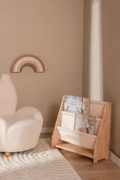 Alice & Fox Canvas  Mini Bogreol, Natur