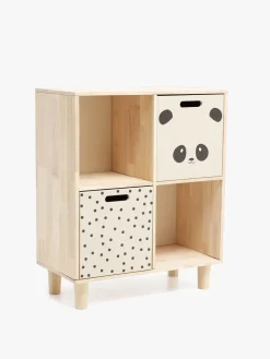 Alice & Fox DELTA Bogreol med Opbevaringskasse, Natur