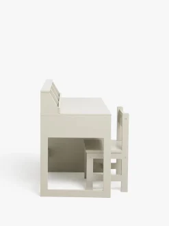 Alice & Fox FAY Skrivebord med Stol, Light Grey