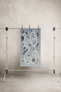 Alice & Fox Gulvtæppe Racerbane 80x150 cm, Grå