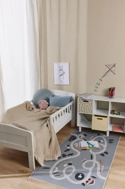 Alice & Fox Gulvtæppe Racerbane 80x150 cm, Grå