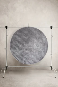 Alice & Fox Gulvtæppe Rundt 130, Grå