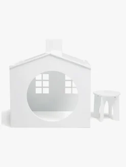 Alice & Fox  Huset Tegnebord med Skammel, Hvid