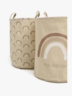 Alice & Fox INDRA Opbevaringskurve 2-pak, Nature