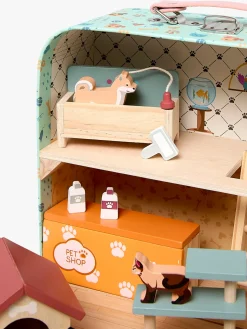 Alice & Fox Kuffert Dukkehus, Blå