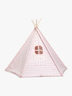 Alice & Fox Legetelt Tipi, Lyserød/Hvid