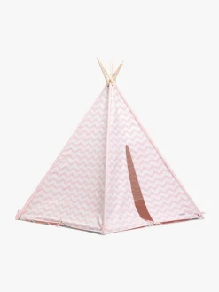 Alice & Fox Legetelt Tipi, Lyserød/Hvid