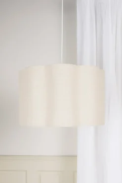 Alice & Fox Lily Lampeskærm L, Beige Linen