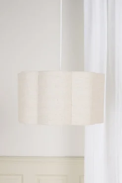 Alice & Fox Lily Lampeskærm M, Beige Linen