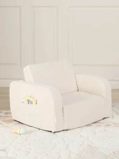 Alice & Fox MUSHY Foldbar Lænestol, Beige Manchester