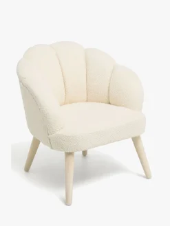 Alice & Fox Pearla Lænestol, Cream/Wood