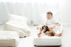 Alice & Fox PIXIE Sækkestol, Cremefarvet