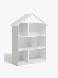 Alice & Fox POLLY Bogreol & Dukkehus, Hvid