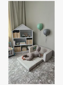 Alice & Fox POLLY Bogreol & Dukkehus, Hvid