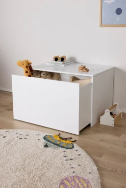 Alice & Fox POPPY Skrivebord & Opbevaringskasse, Hvid