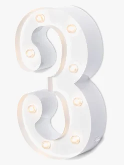 Alice & Fox Tallampe 3, Hvid