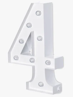 Alice & Fox Tallampe 4, Hvid