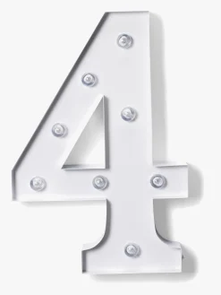 Alice & Fox Tallampe 4, Hvid