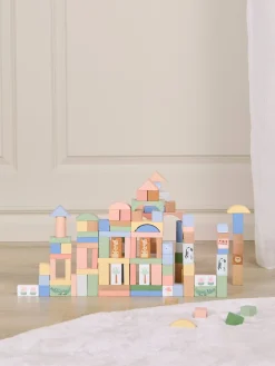 Alice & Fox Træklodser Safaridyr 120 Stk.