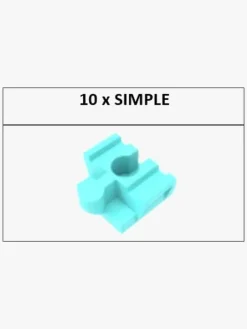 Alpha BoosterZ Track Connectors Simpler Byggesæt 10 Dele