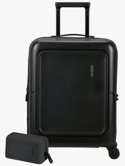 American Tourister Dashpop Kuffert 41-47L & Toilettaske POP, True Black