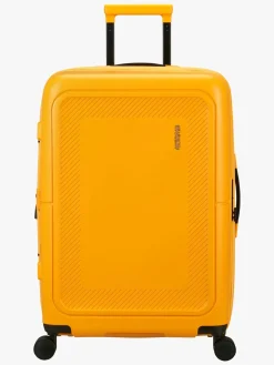 American Tourister Dashpop Kuffert 76-84L & Toilettaske POP, Golden Yellow
