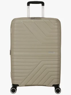 American Tourister Flytwist Kuffert 63-73L, Sandstone