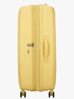 American Tourister Soundbox Spinner Kuffert 97L, Pastel Yellow