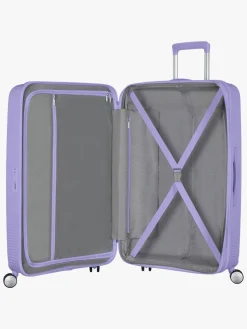 American Tourister Soundbox Spinner Kuffert 71,5L, Lavendel