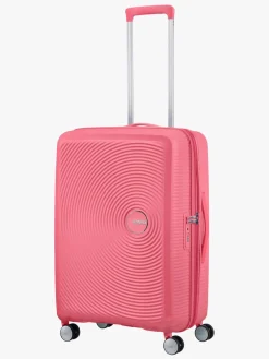 American Tourister Soundbox Spinner Kuffert 71,5-81L, Sun Kissed Coral