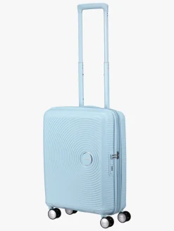 American Tourister Soundbox Spinner Kuffert 35,5L, Pastel Blue