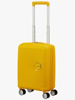 American Tourister Soundbox Mini Kuffert 22L, Golden Yellow