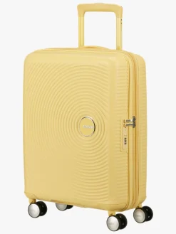 American Tourister Soundbox Spinner Kuffert 35,5L, Pastel Yellow