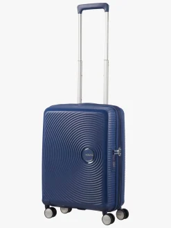 American Tourister Soundbox Spinner Kuffert 35,5L, Midnight Navy