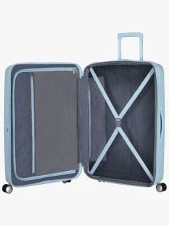American Tourister Soundbox Spinner Kuffert 97L, Pastel Blue