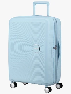 American Tourister Soundbox Spinner Kuffert 71,5L, Pastel Blue
