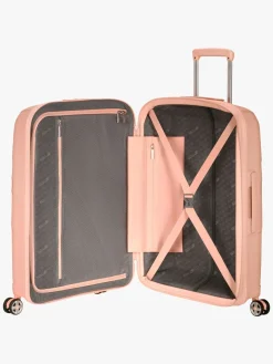 American Tourister StarVibe Spinner Kuffert 70-77L, Metallic Peach