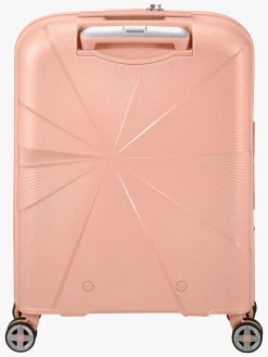 American Tourister StarVibe Spinner Kuffert 37-41L, Metallic Peach