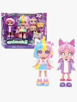 Animakii Dukkesæt Enhjørning & Flagermus