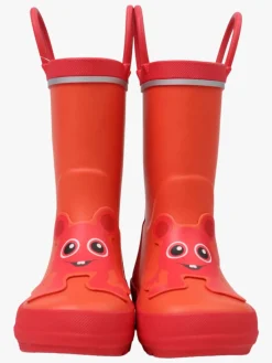 Babblarna Bobbo Gummistøvler, Rød