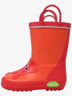 Babblarna Bobbo Gummistøvler, Rød