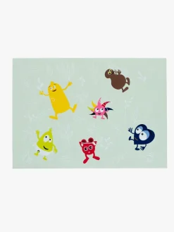 Babblarna Dækkeserviet Silikone, Blå